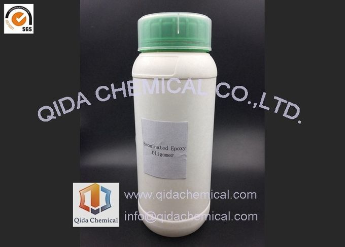 Polvo o gránulo amarillento bromado del oligómero BEO CAS 68928-70-1 de epoxy